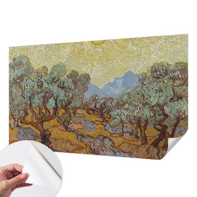 Självhäftande fotovägg Olivträd