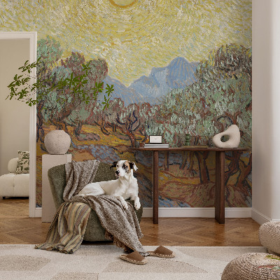 Självhäftande fotovägg Olivträd