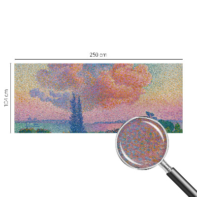 Peel and stick fototapet Färgglatt landskap