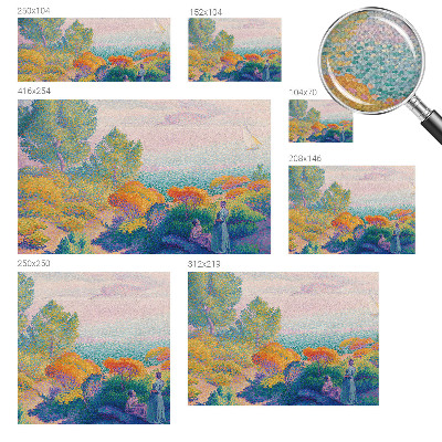 3D fototapet Havslandskap