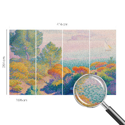 3D fototapet Havslandskap