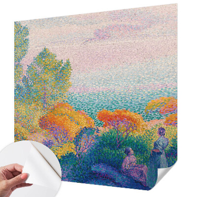 3D fototapet med motiv av ett havslandskap