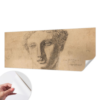 Självhäftande fototapet Kvinnligt porträtt