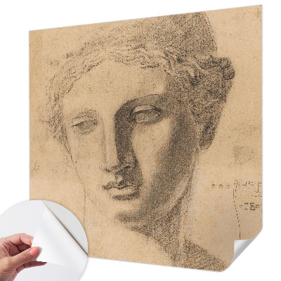 Självhäftande fototapet Kvinnligt porträtt