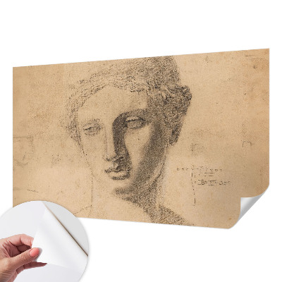 Självhäftande fototapet Kvinnligt porträtt