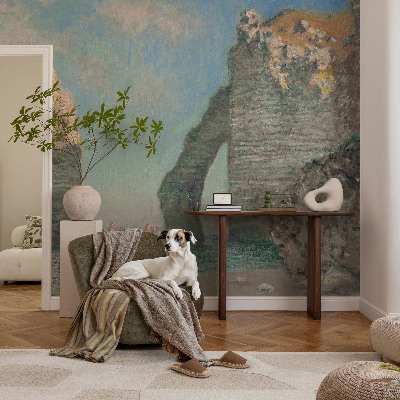 Fototapet barnrum Klippigt landskap