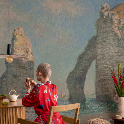 Fototapet barnrum Klippigt landskap