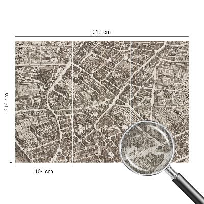 Fototapet för barn Urban labyrint