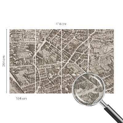 Fototapet för barn Urban labyrint