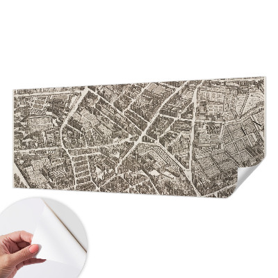 Fototapet för barn med motiv av en urban labyrint