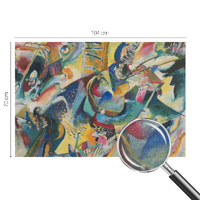 Självhäftande fotovägg Färgglad abstrakt