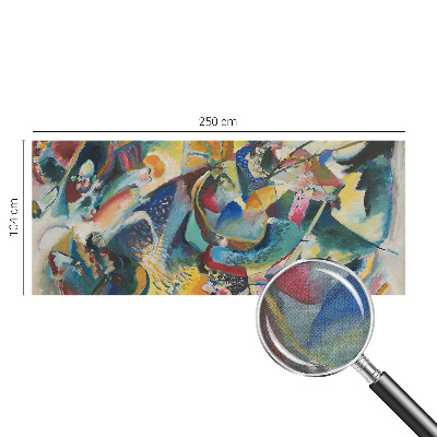 Självhäftande fotovägg Färgglad abstrakt