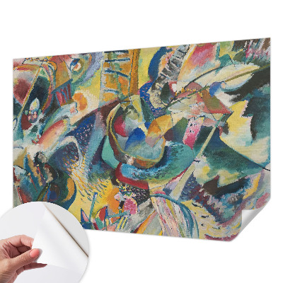 Självhäftande fotovägg Färgglad abstrakt