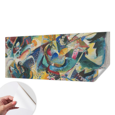 Självhäftande fotovägg Färgglad abstrakt