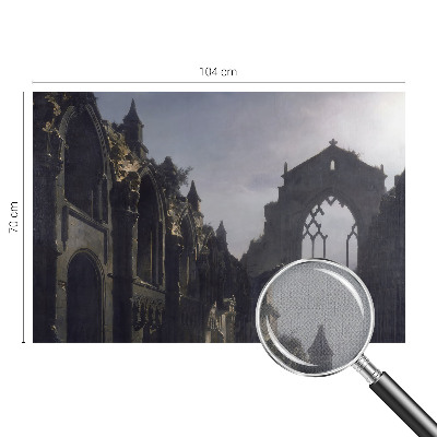 Peel and stick fototapet med motiv av gotiska ruiner