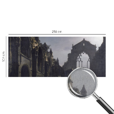 Peel and stick fototapet med motiv av gotiska ruiner