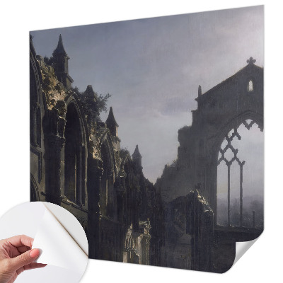 Peel and stick fototapet Gotiska ruiner