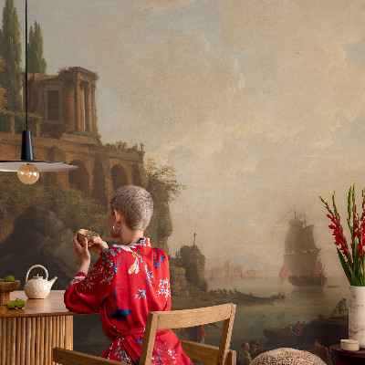 Fototapet barn Havslandskap