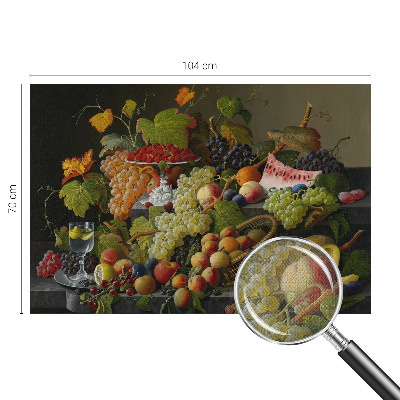 Fototapet barnrum Fruktkomposition