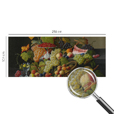 Fototapet barnrum Fruktkomposition