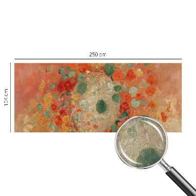 3D fototapet Abstrakta blommor