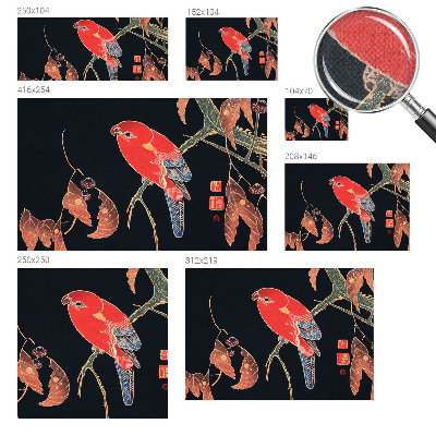 Fototapet barnrum Exotisk fågel