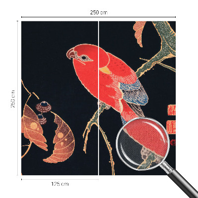 Fototapet barnrum Exotisk fågel