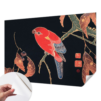 Fototapet barnrum Exotisk fågel