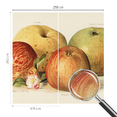 Självhäftande fototapet Äppelblommor