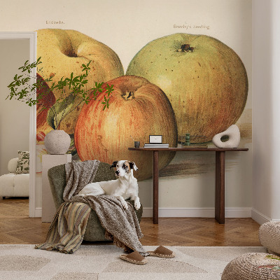 Självhäftande fototapet Äppelblommor