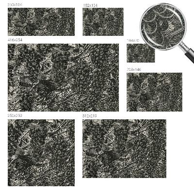 Fototapet för barn Druvtryck