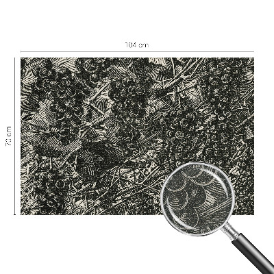 Fototapet för barn Druvtryck