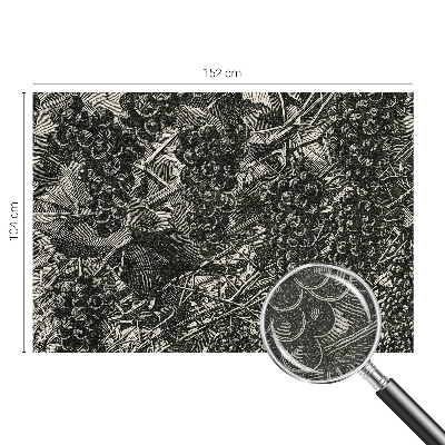 Fototapet för barn Druvtryck