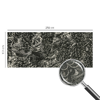 Fototapet för barn Druvtryck