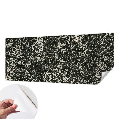 Fototapet för barn Druvtryck