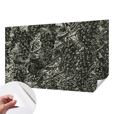 Fototapet för barn Druvtryck