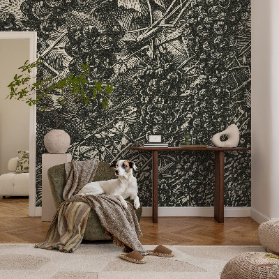 Fototapet för barn med motiv av druvor