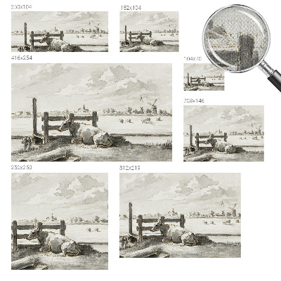 Fototapet för barn Landsbygdsidyll