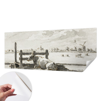 Fototapet för barn med motiv av en landsbygdsidyll