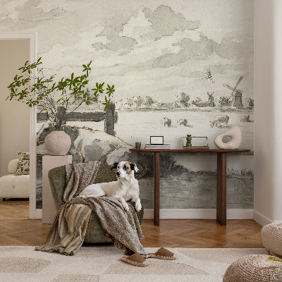 Fototapet för barn Landsbygdsidyll