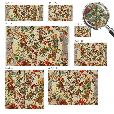 Fototapet barnrum Stjärnkompositioner