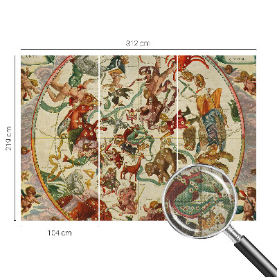 Fototapet barnrum Stjärnkompositioner