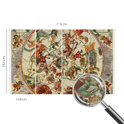 Fototapet barnrum Stjärnkompositioner