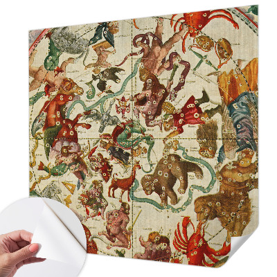 Fototapet barnrum Stjärnkompositioner