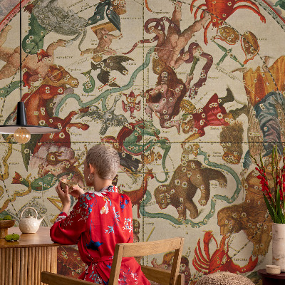 Fototapet barnrum Stjärnkompositioner