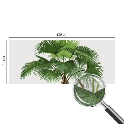 Fototapet för barn med ett exotiskt palmmotiv