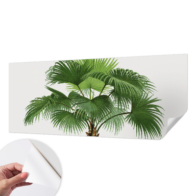 Fototapet för barn med ett exotiskt palmmotiv