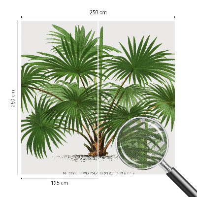 Självhäftande fototapet Exotiskt mönster