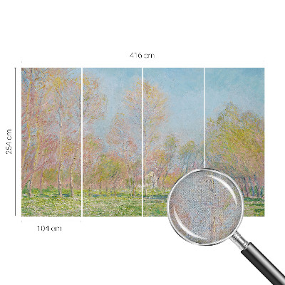 Fototapet för barn Vårparken