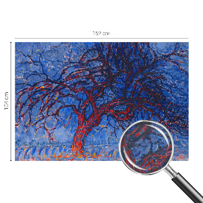 3D fototapet Flammträd